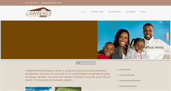 Desktop Screenshot of lawrence-immo.com